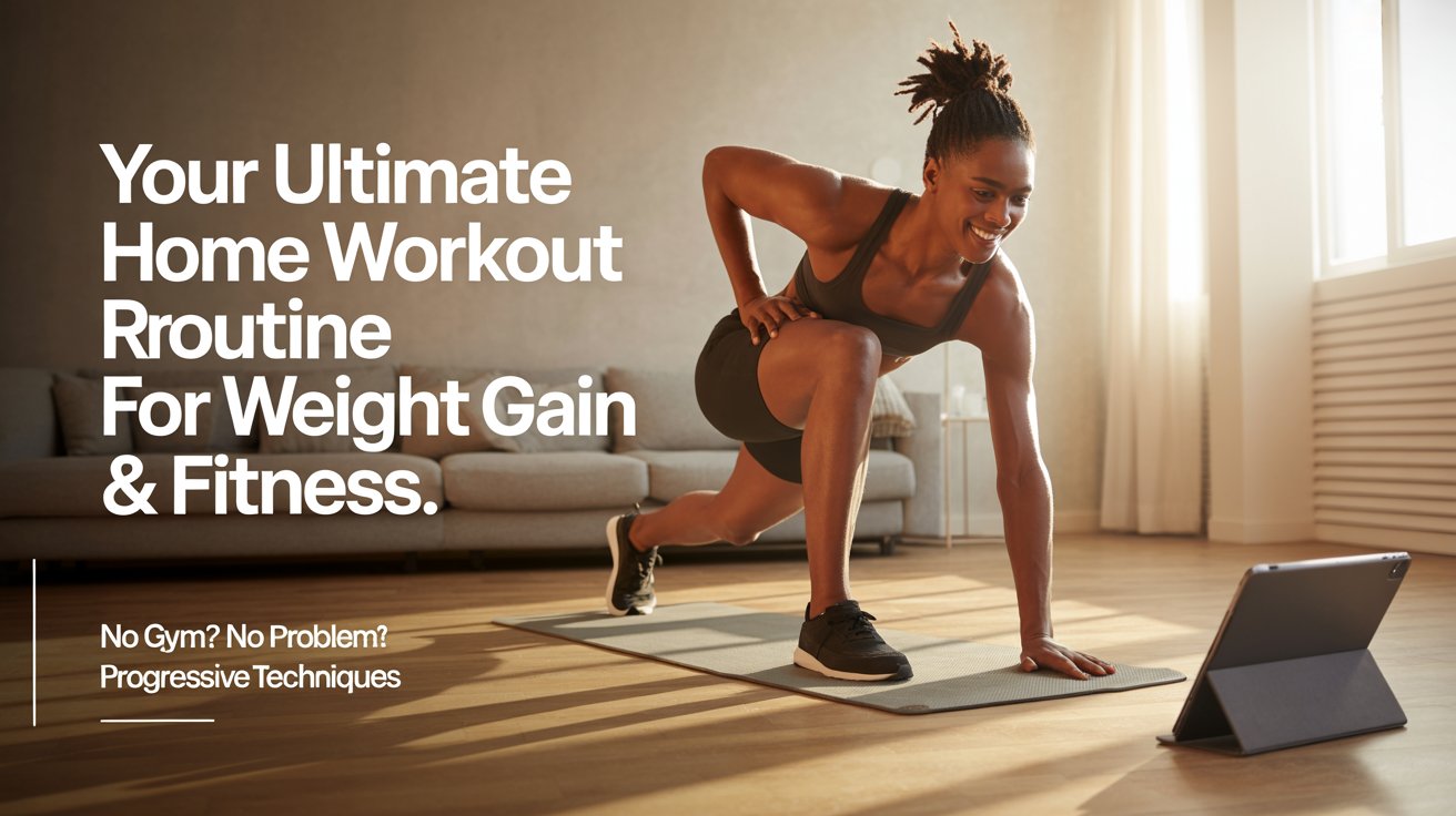Your Ultimate Home Workout Routine for Weight Gain