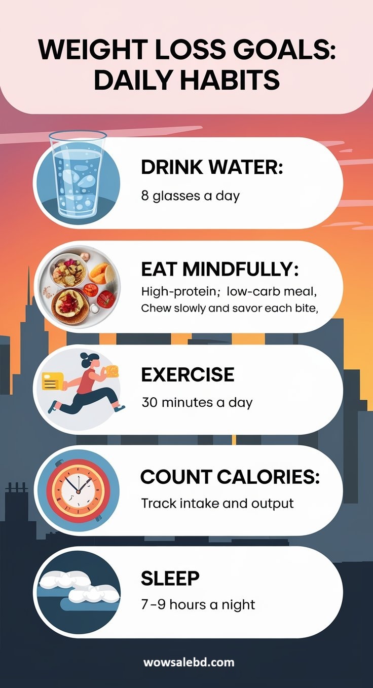 Daily goals for weight loss