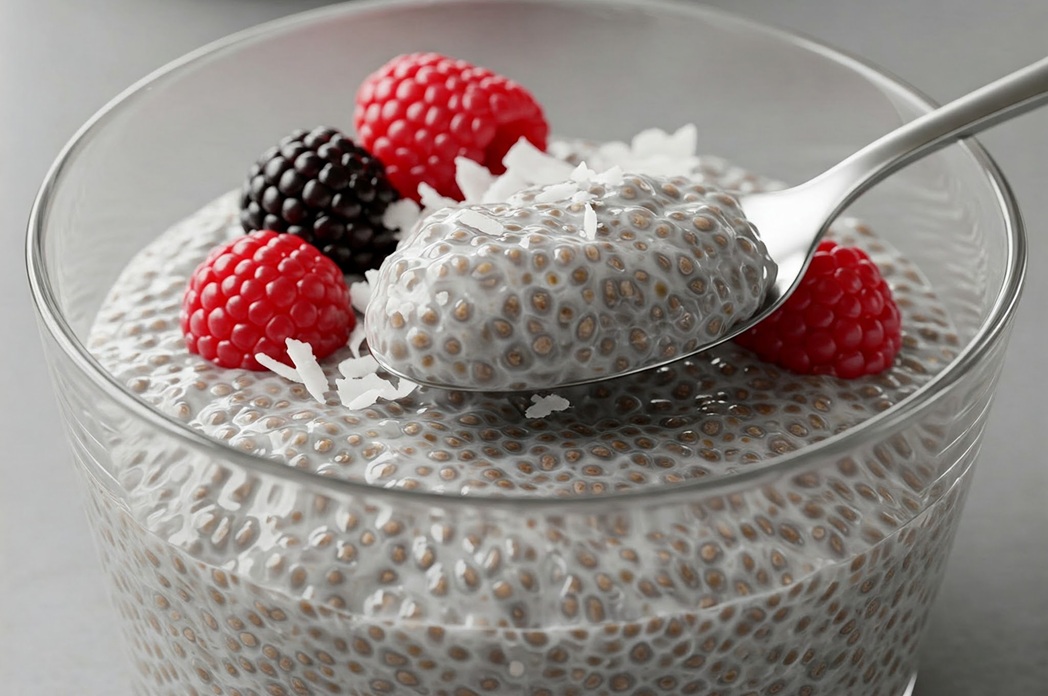 3.Basic Chia Seed Pudding